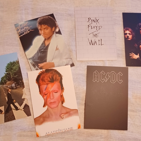 Asthetic Classic Rock art Wall Collage Mini poster Set - Picture 1 of 1